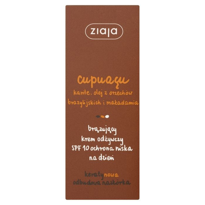 Ziaja Cupuacu, krem, brazujacy, odzyw.,n/dzien, 50 ml main product photo