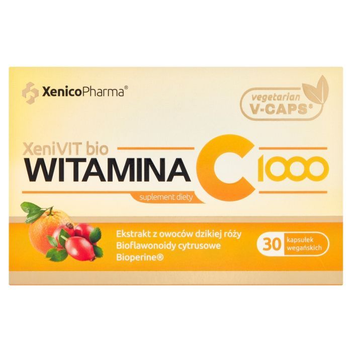 XeniVIT bio Witamina C 1000, kaps., 30 szt main product photo