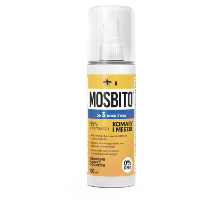 Mosbito, płyn odstraszający komary i meszki, 100 ml main product photo