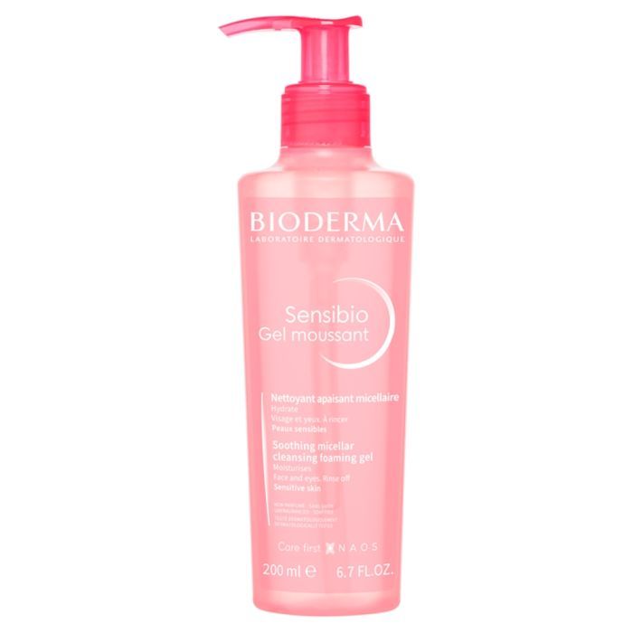Bioderma Sensibio Gel, łagodzący żel micelarny do oczyszczania twarzy, 200 ml main product photo