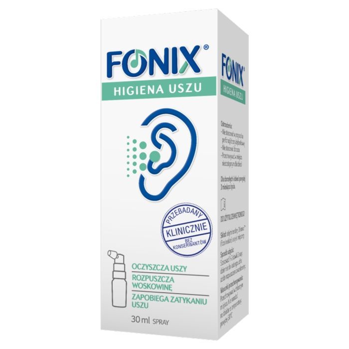 Fonix Higiena Uszu, spray, 30 ml main product photo
