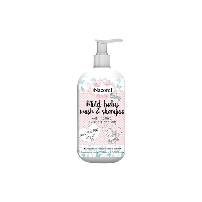 Nacomi, emuls.,do mycia, dla niemowlat, 400 ml main product photo