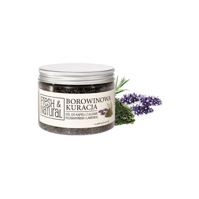 Fresh&Natural, sol, d/kap.,borow.,algi,rozmar,lawend, 500g main product photo