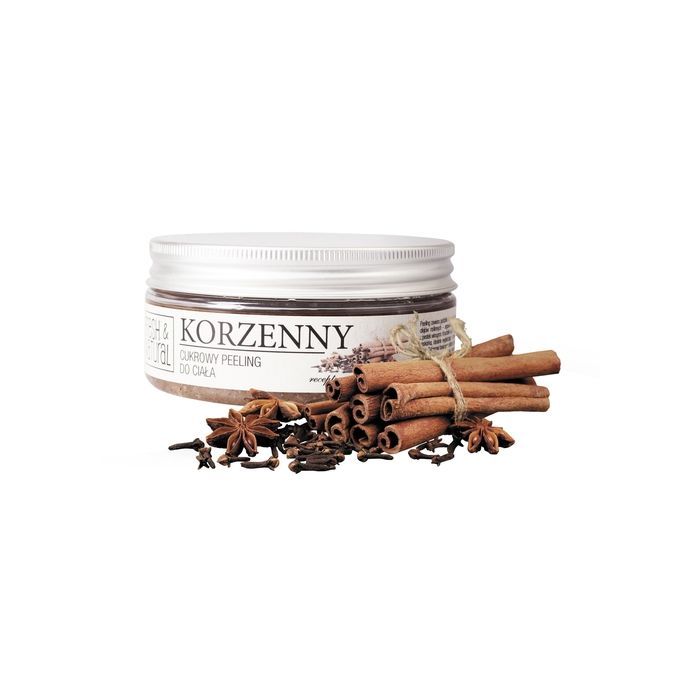 Fresh&Natural, peeling, cukrowy, korzenny, 250 g main product photo