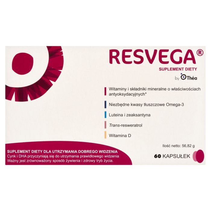 Resvega, kapsułki, 60 szt. main product photo