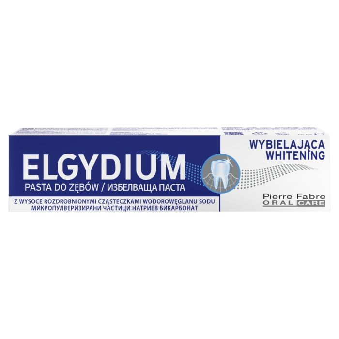 Elgydium Whitening, pasta do zębów, wybielająca, 75 ml main product photo