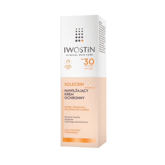 Iwostin Solecrin, lekki krem ochronny, SPF 30, 50 ml