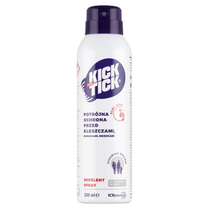 Kick the Tick Max Repelent Plus,aer,p/kom,mesz,klesz,200 ml main product photo