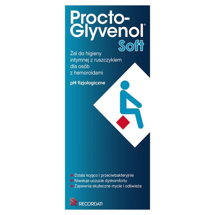 Procto-Glyvenol Soft, żel do higieny intymnej, 180 ml main product photo