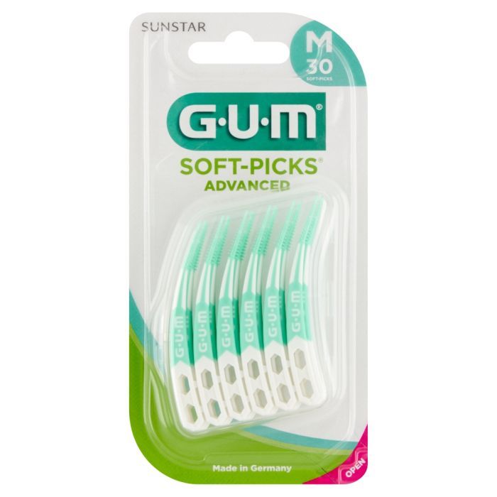 Gum Soft-Picks Advanced, czysciki miedzyzeb,srednie, 30 szt main product photo