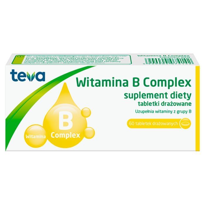 Witamina B Complex, tabletki drażowane, 60 szt. main product photo