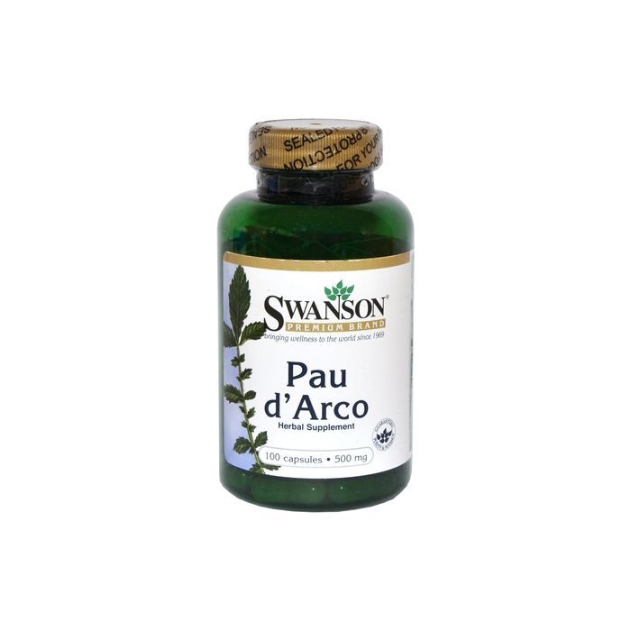 Pau d'Arco, 500 mg, kaps., 100 szt main product photo