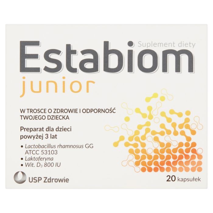 Estabiom junior, kapsułki, 20 szt. main product photo