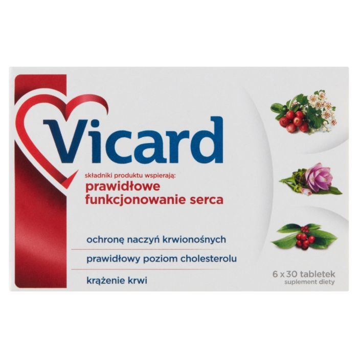 Vicard, tabletki.powlekane, 180 szt. main product photo