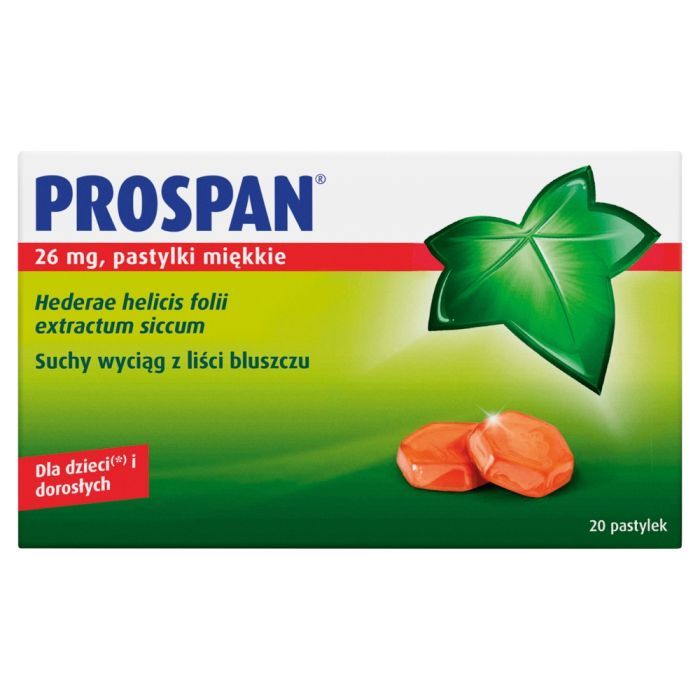 Prospan, 26 mg, pastylki miękkie, 20 szt. main product photo