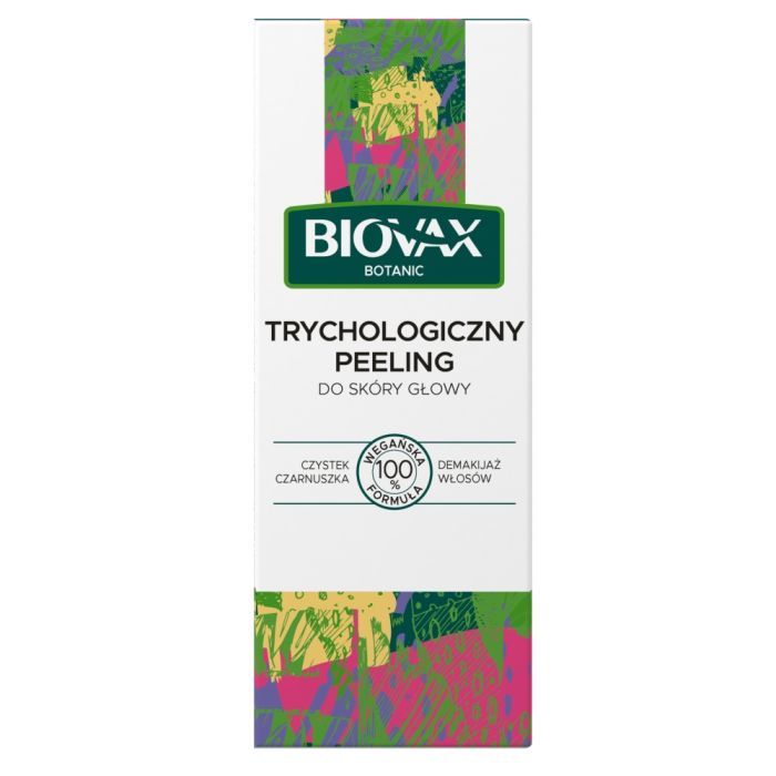 Biovax Botanic, peeling, trychologiczny,do skory glowy,125ml main product photo