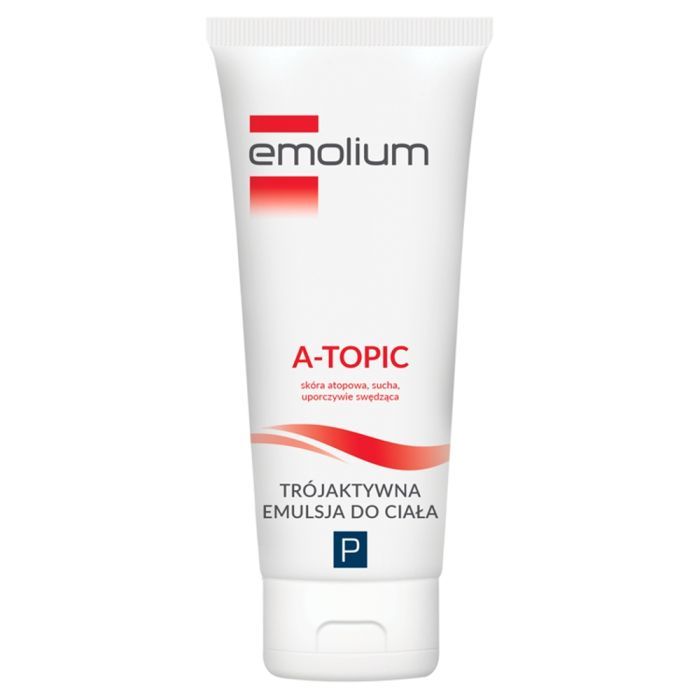 Emolium A-Topic, emulsja do ciała trójaktywna, 200 ml