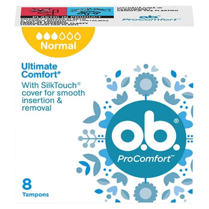O.B. ProComfort Normal, tampony, 8 szt. main product photo