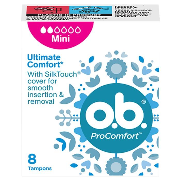 O.B. ProComfort Mini, tampony, 8 szt. main product photo