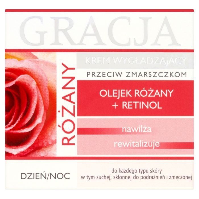 Gracja, krem, do twarzy, wygladz.,dzien/noc,roza, 50 ml main product photo