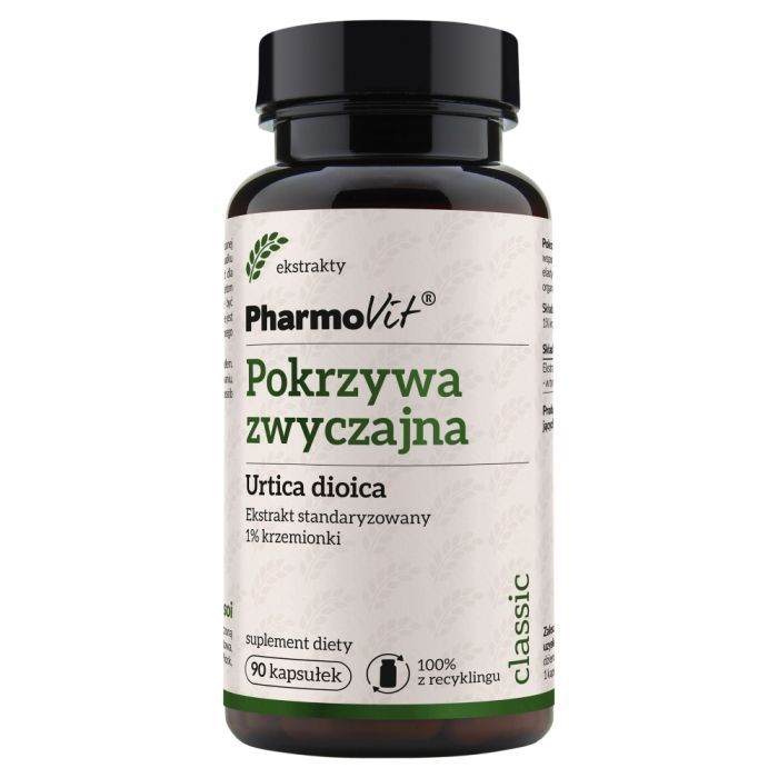 Pokrzywa zwyczajna, kaps.,(Pharmovit), 90 szt main product photo