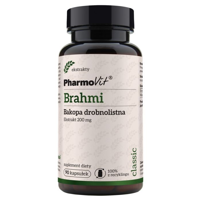 Brahmi Bakopa drobnolistna, kaps., 90 szt main product photo