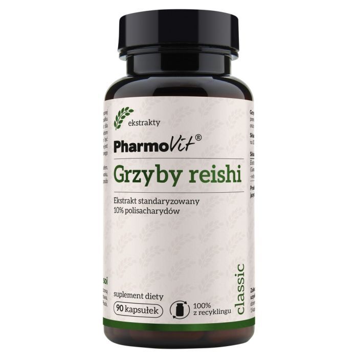 Grzyby reishi, kaps., 90 szt main product photo