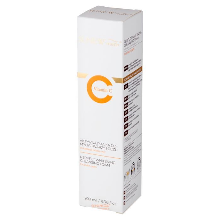 Sunew Med, pianka,aktywna,d/myc.twarzy i oczu,z wit.C, 200ml main product photo