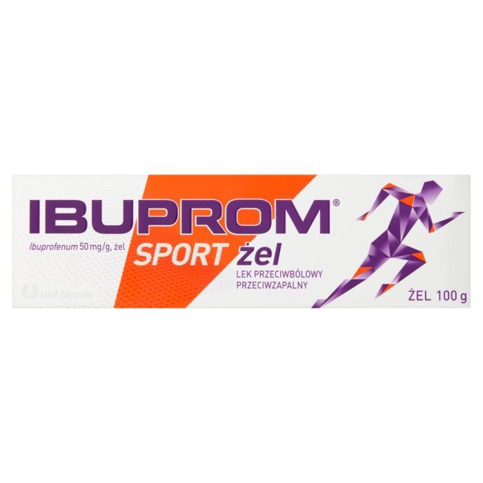 Ibuprom Effect (Ibuprom Sport), 50 mg/g, żel, 100 g main product photo