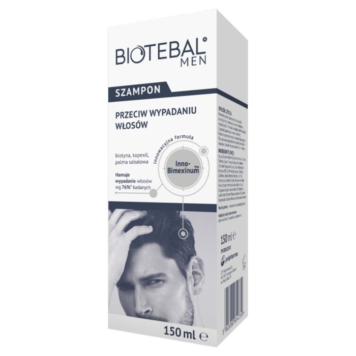 Biotebal Men, szampon przeciw wypadaniu włosów, 150 ml main product photo