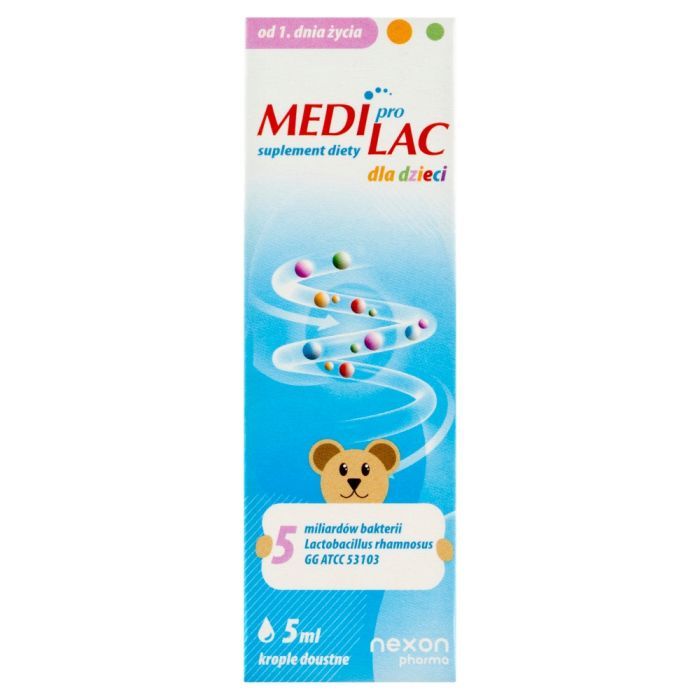 MediproLac dla dzieci, krople, 5 ml main product photo