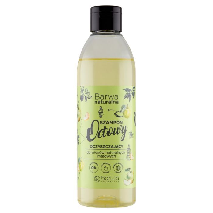 Barwa Naturalna, szamp.,octowy,oczysz,d/wl.natur.matow.300ml main product photo
