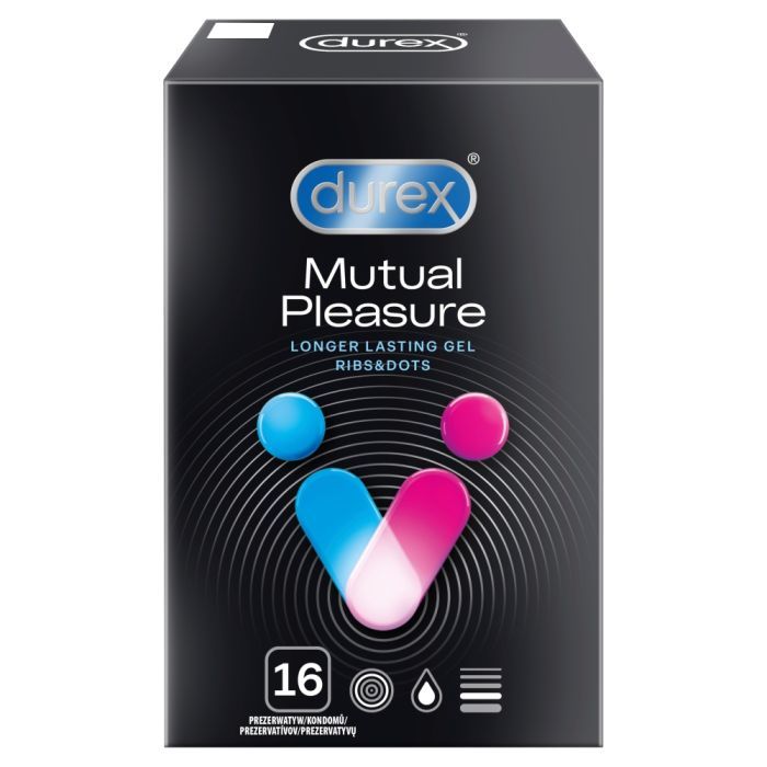 Durex Mutual Pleasure, prezerwatywy, 16 szt. main product photo