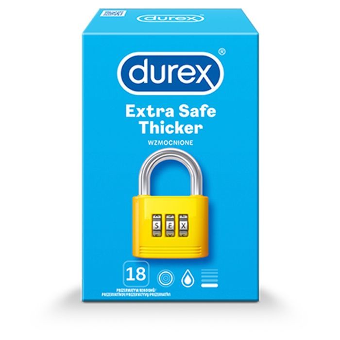 Durex Extra Safe, prezer, 18 szt main product photo