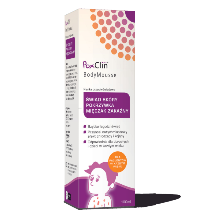PoxClin BodyMousse, pianka, p/swiadowa, 100 ml main product photo