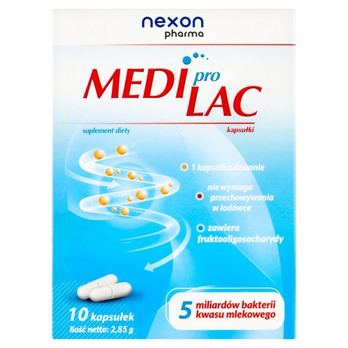 MediproLac, kapsułki, 10 szt. main product photo