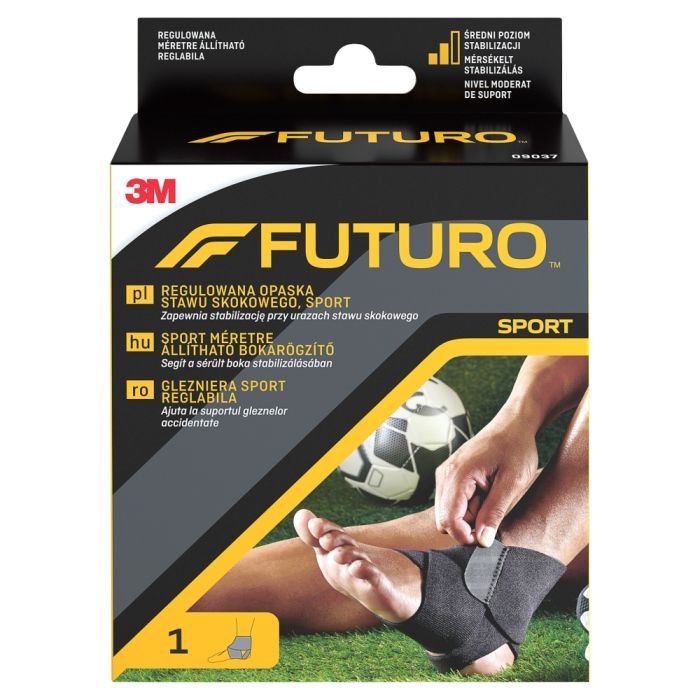 Futuro Sport, opaska stawu skokowego, czarna, regulowana, 1 szt. main product photo