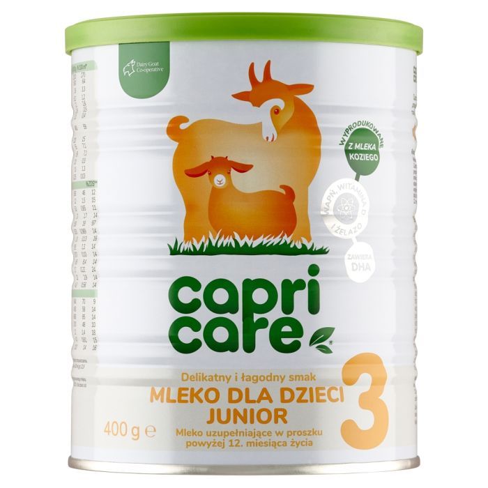 Capricare 3 mleko następne, Junior, prosz., 400 g main product photo