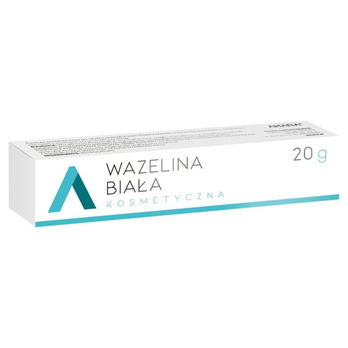 Wazelina biala,kosmetyczna,(Amara), 20 g main product photo