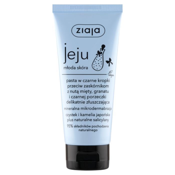 Ziaja jeju mloda skora, pasta, w czarne kropki,p/zask.,75ml main product photo