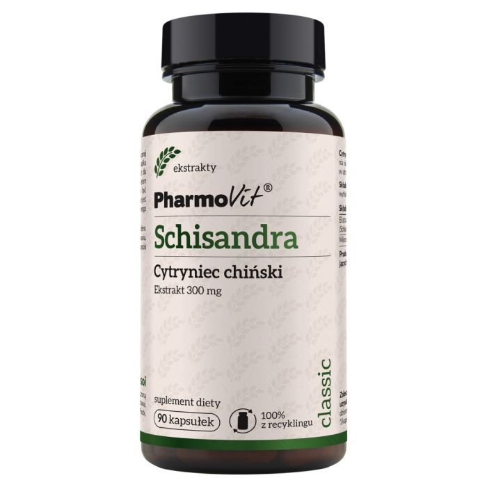 Pharmovit Schisandra Cytryniec chinski 300 mg, kaps., 90 szt main product photo