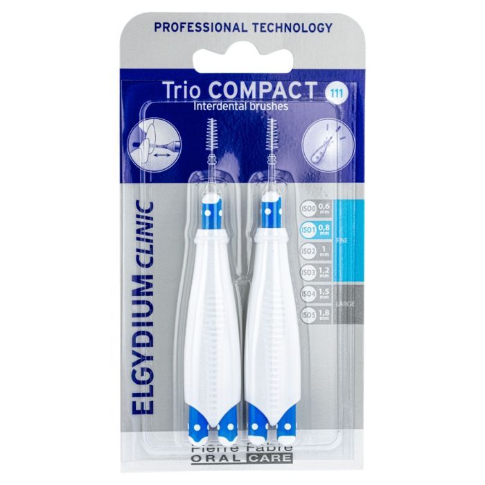 Elgydium Clinic Trio Compact 111, szczoteczka międzyzębowa, 2 szt. main product photo