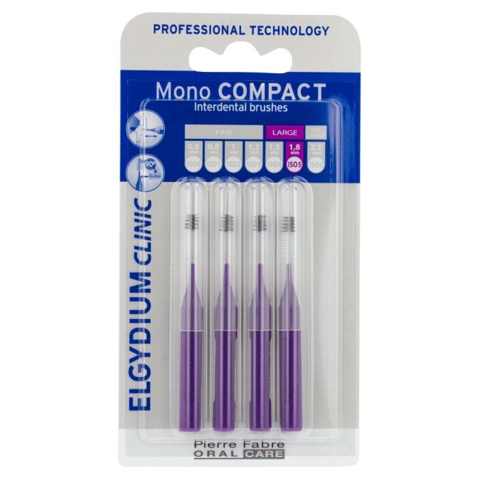 Elgydium Clinic Mono Compact 5, szczoteczka międzyzębowa, 4 szt. main product photo