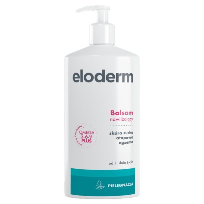 Eloderm, balsam nawilżający do ciała, od 1 dnia życia, 400 ml main product photo