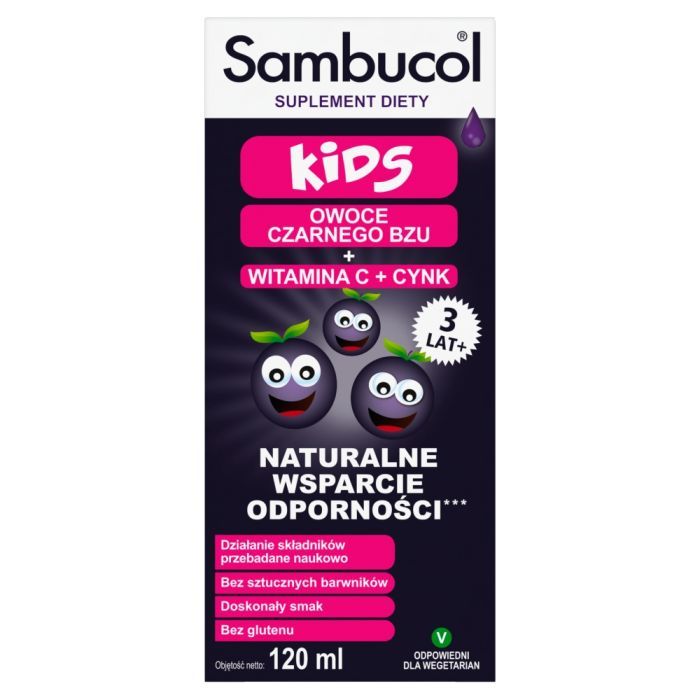 Sambucol Kids, płyn, 120 ml main product photo