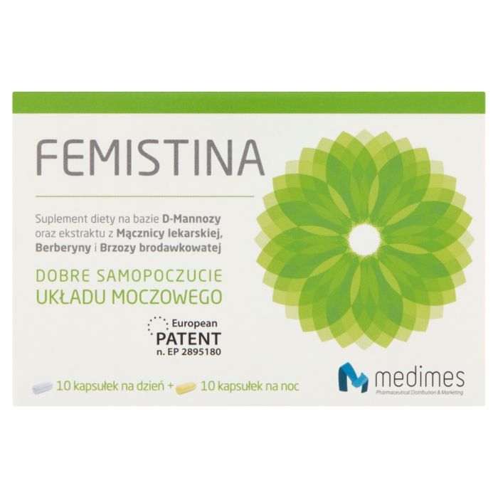 Femistina, kaps.,10 szt(dzien)+10 szt(noc),20 szt main product photo