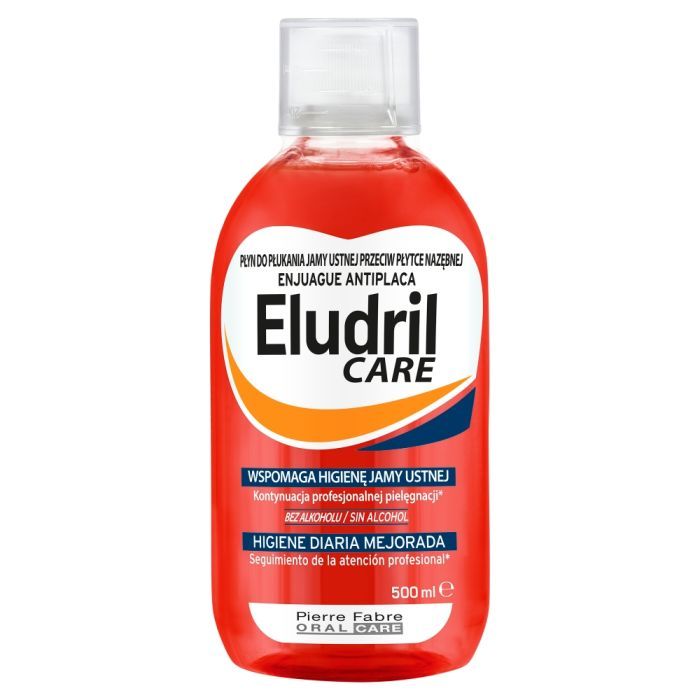 Eludril Care, płyn do codziennej higieny jamy ustnej, 500 ml main product photo