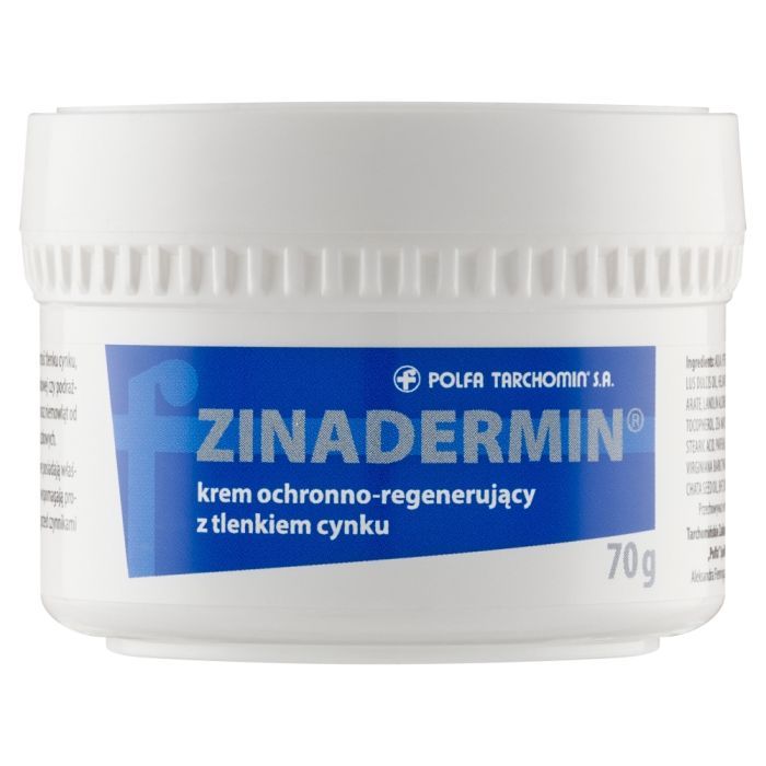Zinadermin, krem, ochr.-regener.z tlenkiem cynku, 70 g main product photo