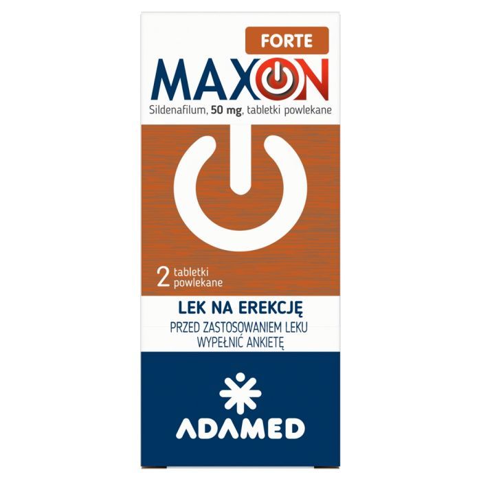 Maxon Forte, 50 mg, tabletki powlekane, 2 szt. main product photo