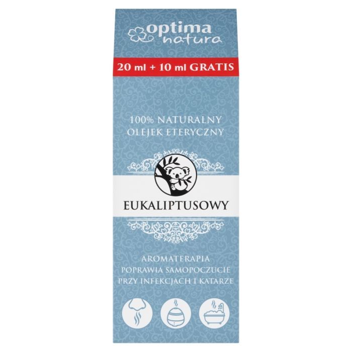 Optima Natura, olejek, eteryczny, eukaliptusowy, 30 ml main product photo